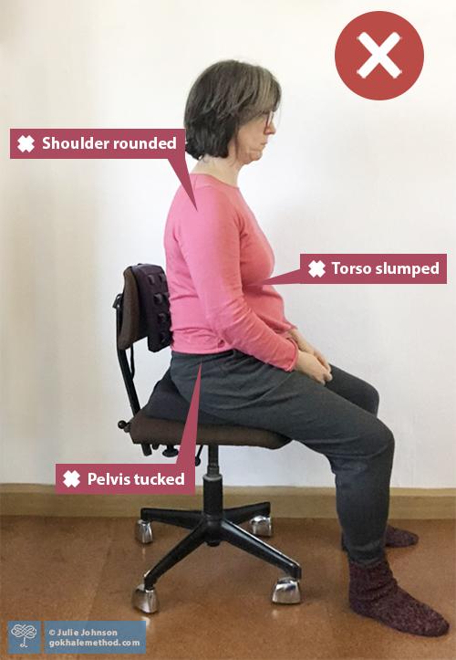 The Gokhale™ Wedge for Relaxed, Upright Sitting Gokhale Method Institute